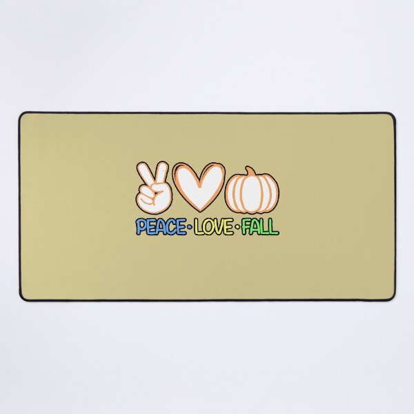 Item preview, Peace Love Fall T-Shirt Autumn Pumpkin Love Peace Autumn Design designed and sold by AstronautMerch.
