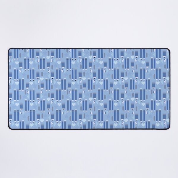 Item preview, Sweet School Days – Pastel Pencils & Hearts Pattern | Blue designed and sold by Frohyou.