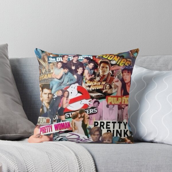 Item preview, Classic 80s 90s Pop Culture Movie Collage Poster - Retro Cinematic Nostalgia Art designed and sold by Billy Morfo™.