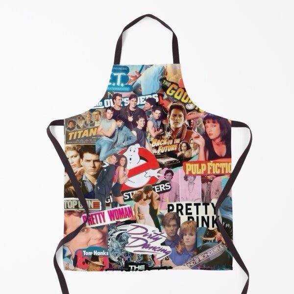 Item preview, Classic 80s 90s Pop Culture Movie Collage Poster - Retro Cinematic Nostalgia Art designed and sold by Billy Morfo™.