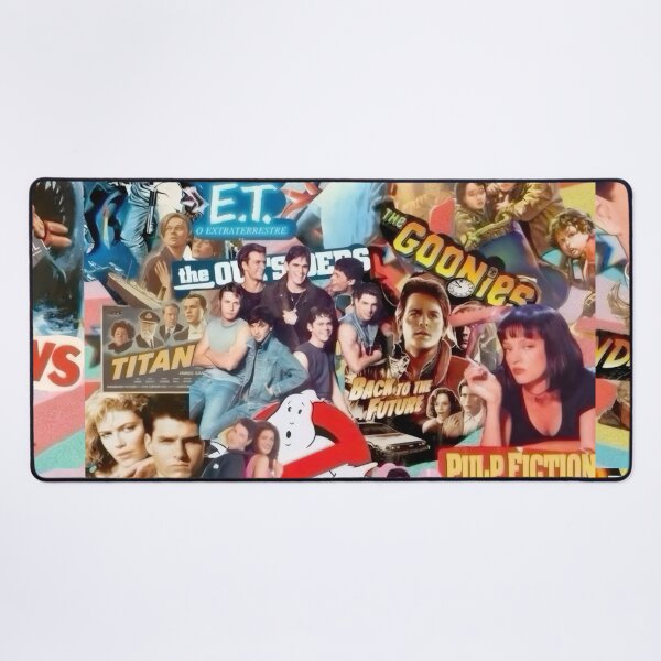 Item preview, Classic 80s 90s Pop Culture Movie Collage Poster - Retro Cinematic Nostalgia Art designed and sold by Billy Morfo™.