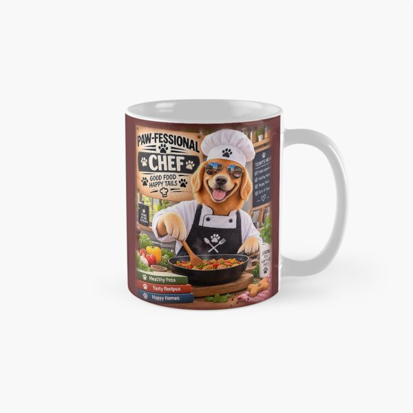Item preview, Funny Chef Dog Shirt – PAW-FESSIONAL Chef Cooking Dog Lover Gift designed and sold by TeeVibeHaus.