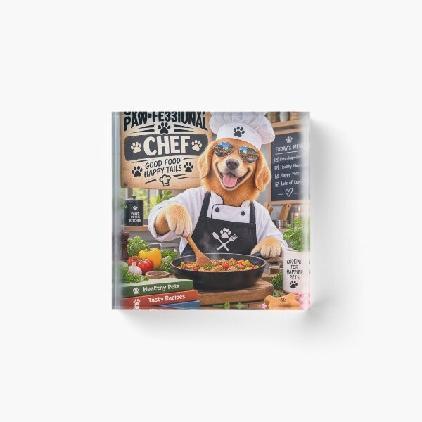 Item preview, Funny Chef Dog Shirt – PAW-FESSIONAL Chef Cooking Dog Lover Gift designed and sold by TeeVibeHaus.