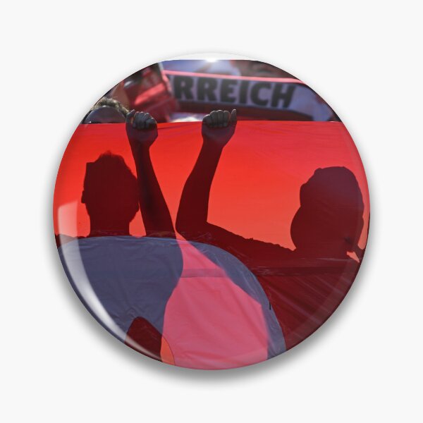 Item preview, Austrian Ultras pictured silhouetted behind a silhouetted tifo designed and sold by STFPhotoAgency.