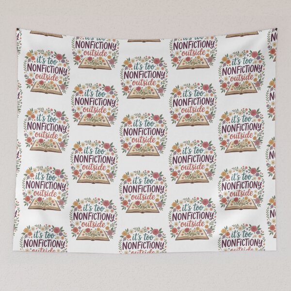 Item preview, It's Too Nonfictiony Outside designed and sold by Positive&FunnyThings.
