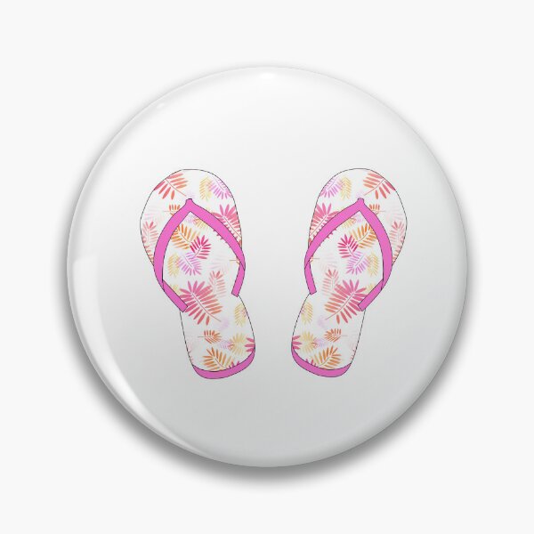 Artikelvorschau, Pinke Flip-Flops Damenschuhe entworfen und verkauft von Sartoris Art.