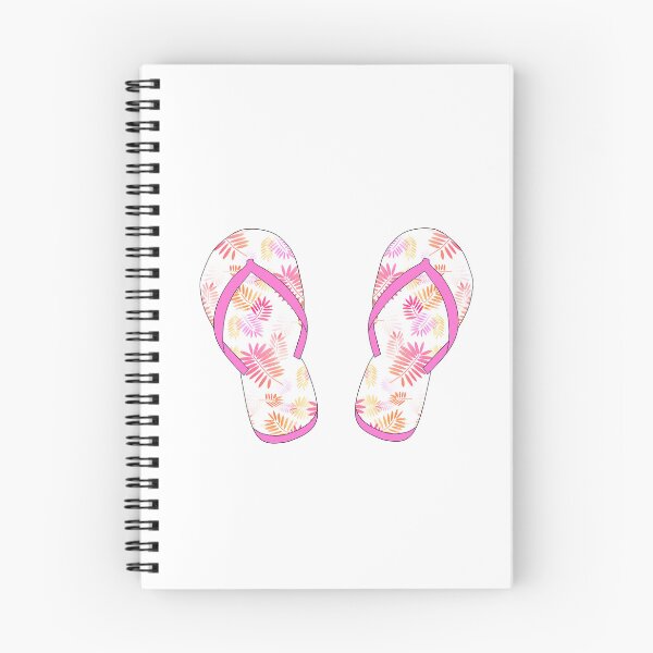 Aperçu de l'œuvre Tongs roses pour femmes créée et vendue par Sartoris Art.