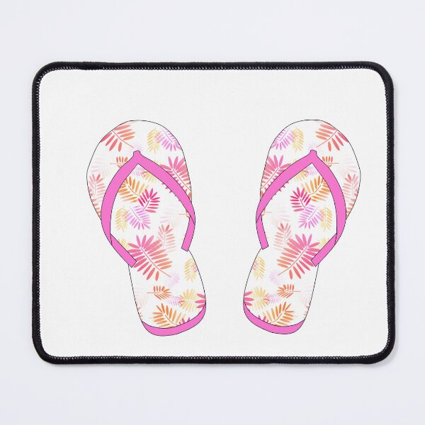 Item preview, Pink Flip Flops Women Shoes designed and sold by Sartoris Art.
