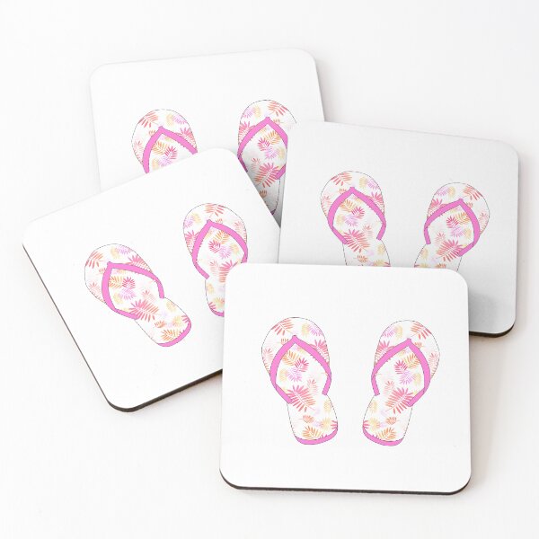 Item preview, Pink Flip Flops Women Shoes designed and sold by Sartoris Art.