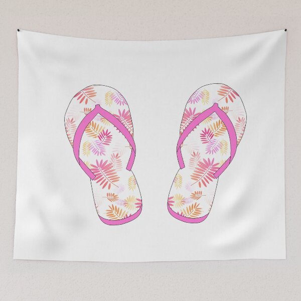 Item preview, Pink Flip Flops Women Shoes designed and sold by Sartoris Art.