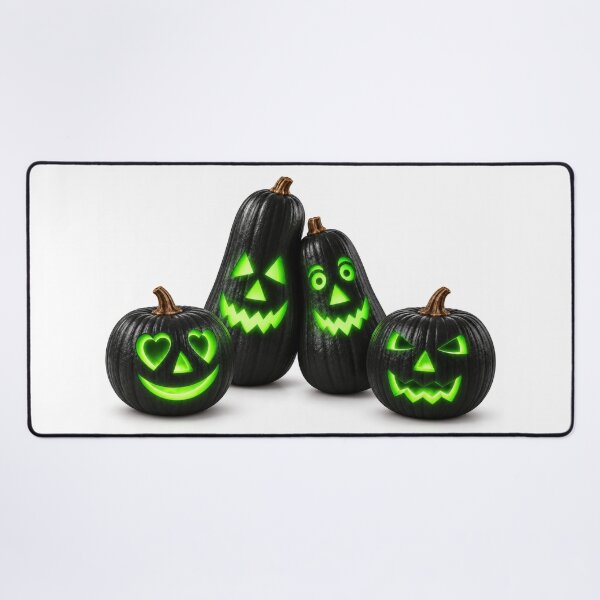 Item preview, Neon Green Halloween Pumpkins designed and sold by DansCreations42.