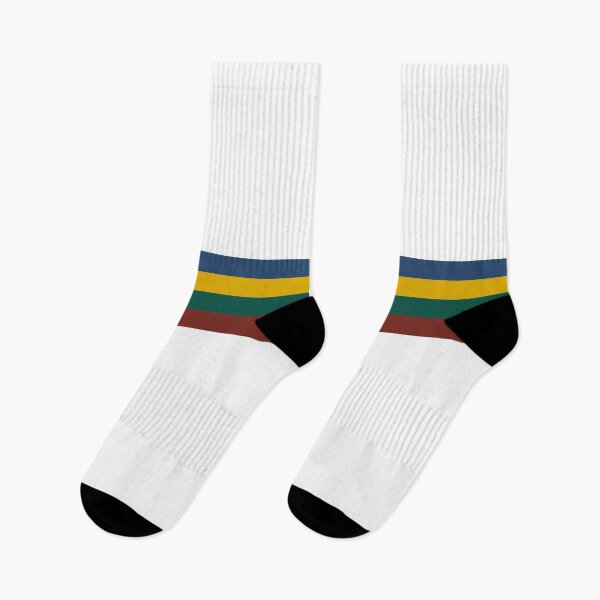 Item preview, Spectrum Horizon Wide Stripes Abstract designed and sold by LensDyn™.