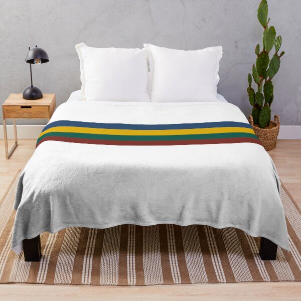 Item preview, Spectrum Horizon Wide Stripes Abstract designed and sold by LensDyn™.