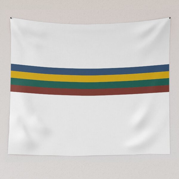 Item preview, Spectrum Horizon Wide Stripes Abstract designed and sold by LensDyn™.