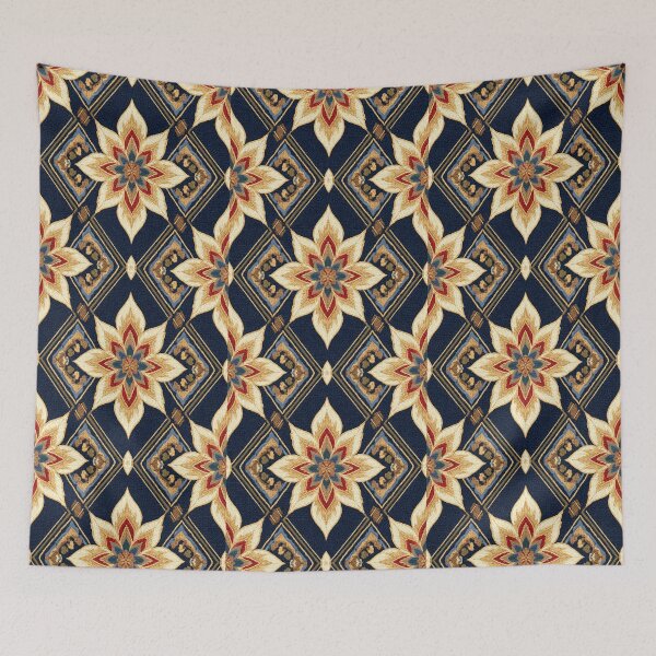 Item preview, Thai Pretty Jasmine Style Seamless Pattern designed and sold by scicilysimonee.