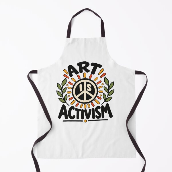 Item preview, Art Is Activism Peace Symbol designed and sold by RetroPop23.