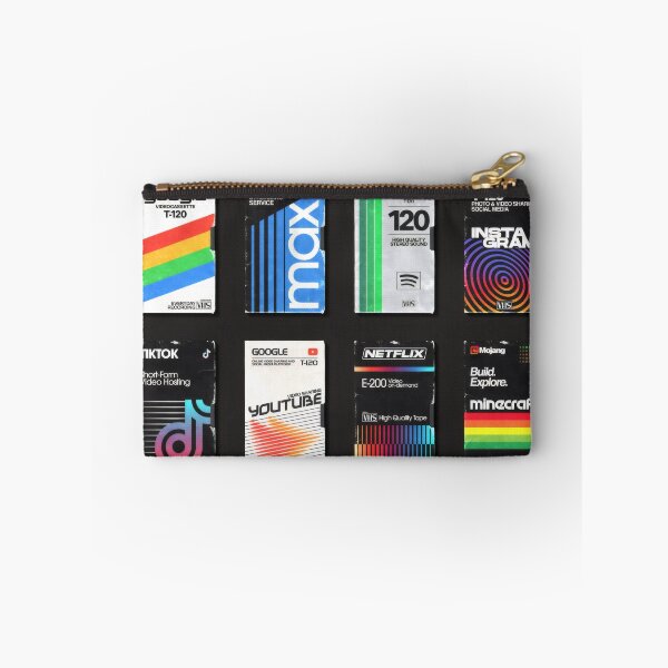 Item preview, Modern Apps as Vintage VHS Covers Grid Art - Retro Analog Tech Poster designed and sold by Billy Morfo™.