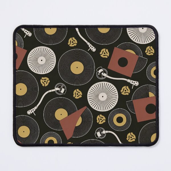 Item preview, Record Crate Repeat Vinyl LPs Tonearms and Sleeves | Record Collector Print designed and sold by StickyGuys.