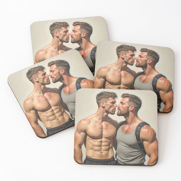 Item preview, Once We Were  Before A Kiss designed and sold by ChanningsPinups.