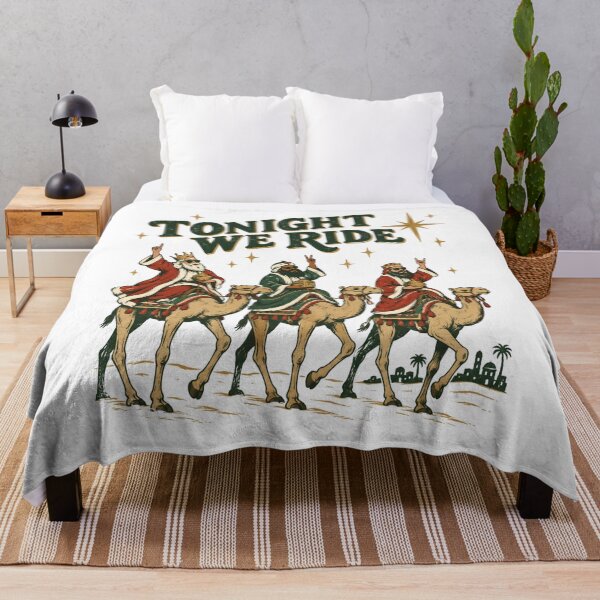 Item preview, Tonight We Ride - Wisemen Christmas Humor designed and sold by CampAndCoast.