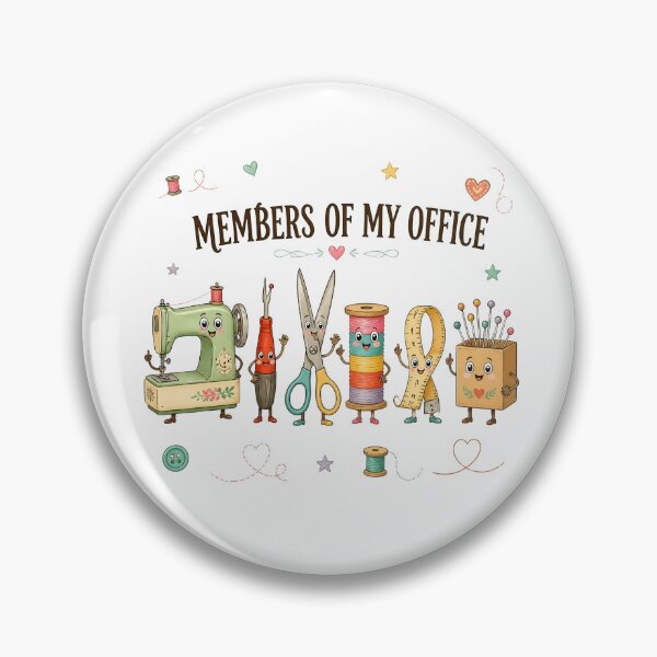 Item preview, Sewing Members Of My Office Humorous Sewing designed and sold by AleksandraJac05.
