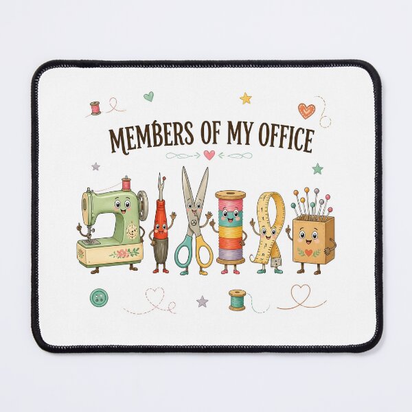 Item preview, Sewing Members Of My Office Humorous Sewing designed and sold by AleksandraJac05.