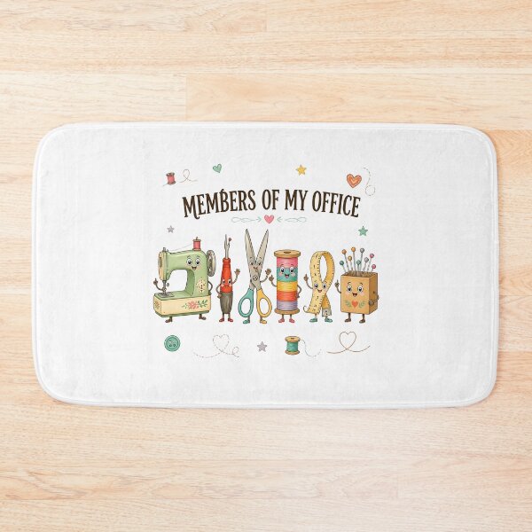 Item preview, Sewing Members Of My Office Humorous Sewing designed and sold by AleksandraJac05.