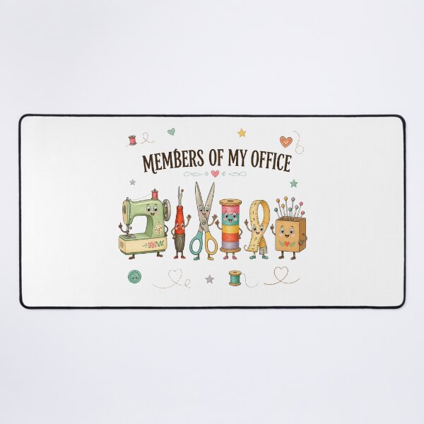 Item preview, Sewing Members Of My Office Humorous Sewing designed and sold by AleksandraJac05.
