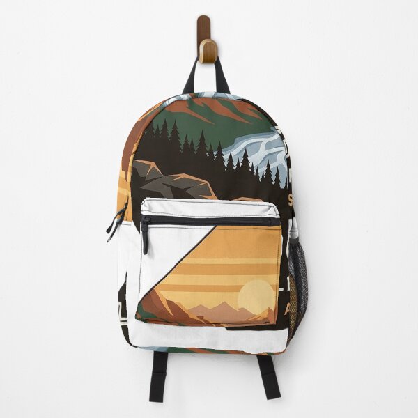 Item preview, Eagle River Valley Chugach State Park Alaska Travel Sticker designed and sold by DetourDgn.