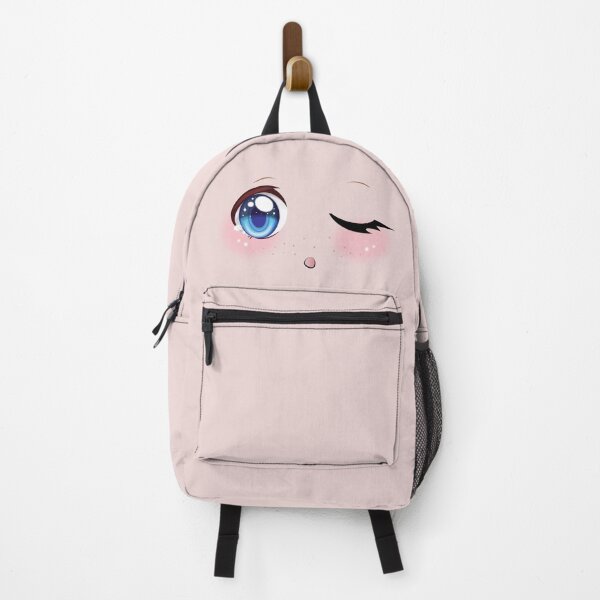 Item preview, Playful Wink Anime Face | Cute Kawaii Expression designed and sold by bella-rosa87.