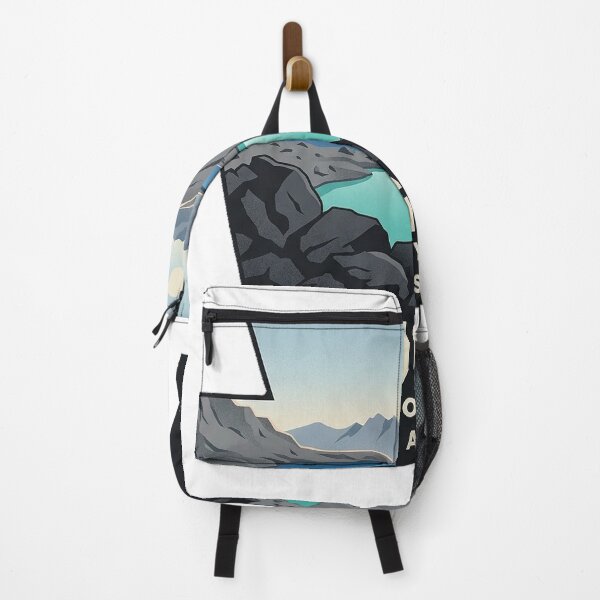 Item preview, Symphony Lakes Chugach State Park Alaska Alpine Badge Sticker designed and sold by DetourDgn.