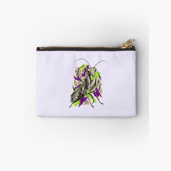 Item preview, The Praying Mantis Contemplates Universes Among the Leaves of the Garden designed and sold by TaruHonu.