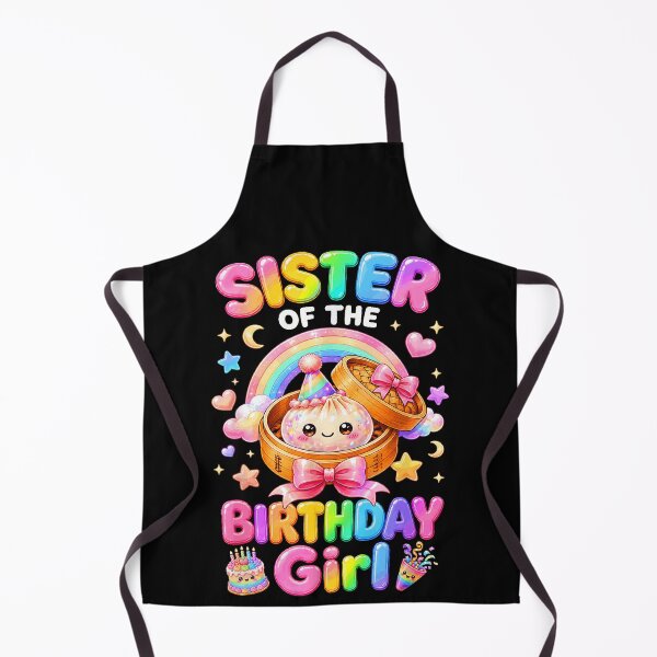 Item preview, Sister of the Birthday Girl Cute Bao Dumpling Rainbow designed and sold by slmfams.