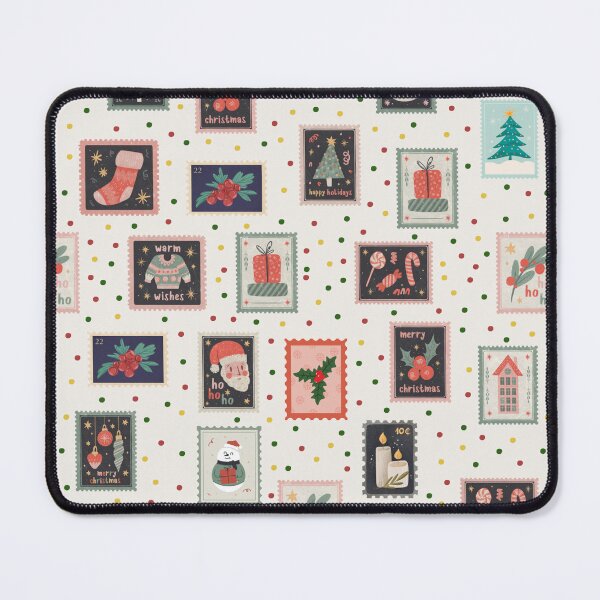 Item preview, Christmas Stamps & Dots on Off-White designed and sold by KSimpson838.