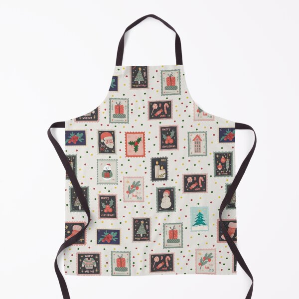 Item preview, Christmas Stamps & Dots on Off-White designed and sold by KSimpson838.