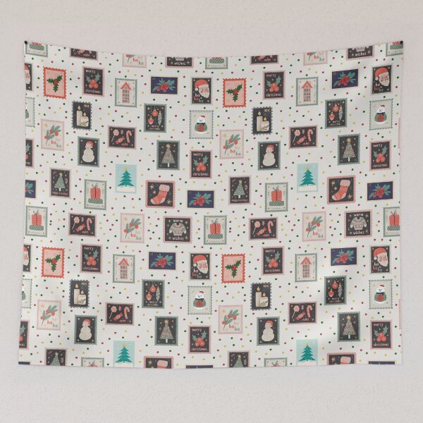 Item preview, Christmas Stamps & Dots on Off-White designed and sold by KSimpson838.
