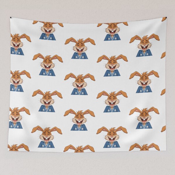 Item preview, Rabbit a Japanese Warrior  designed and sold by Cowmiow .
