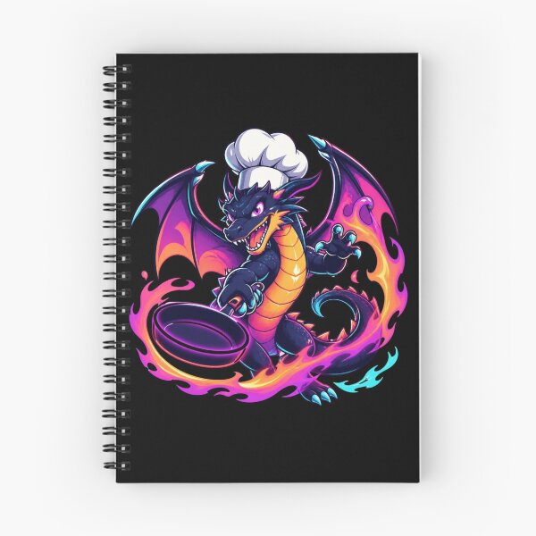 Item preview, Cyberpunk Chef Dragon designed and sold by LazyDayzCo.