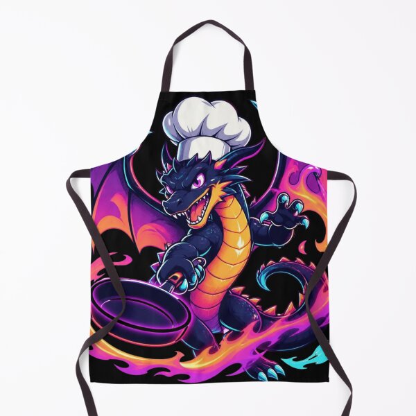 Item preview, Cyberpunk Chef Dragon designed and sold by LazyDayzCo.