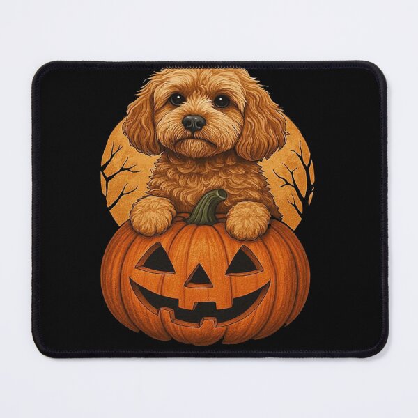 Item preview, Cavapoo Halloween Shirt, Cute Ghost Dog Pumpkin Tee designed and sold by Anime  ⭐⭐⭐⭐⭐.