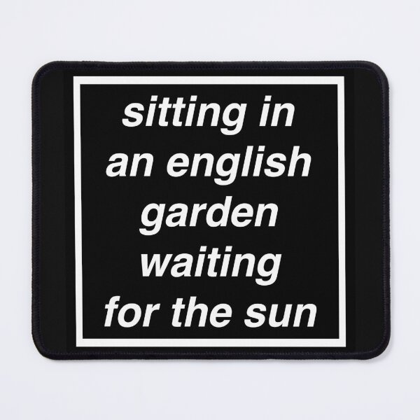 Item preview, walrus english garden music manchester britpop love gallagher sign designed and sold by Doctor Schtrudel.