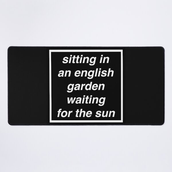 Item preview, walrus english garden music manchester britpop love gallagher sign designed and sold by Doctor Schtrudel.