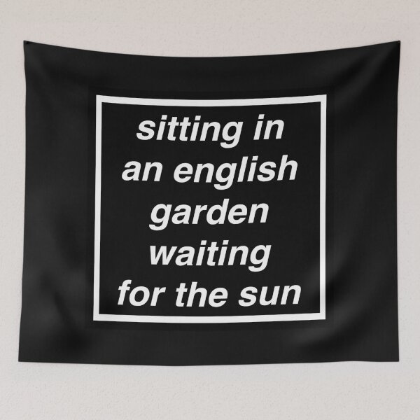 Item preview, walrus english garden music manchester britpop love gallagher sign designed and sold by Doctor Schtrudel.