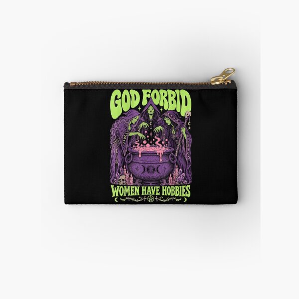 Item preview, God Forbid Women Have Hobbies Witch Coven Cauldron Funny Feminist designed and sold by slmfams.