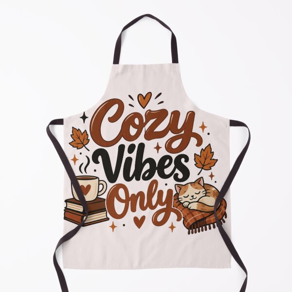 Item preview, Cozy Vibes Only – Cute Autumn Cat, Coffee & Books Fall Aesthetic designed and sold by Sanika arts .