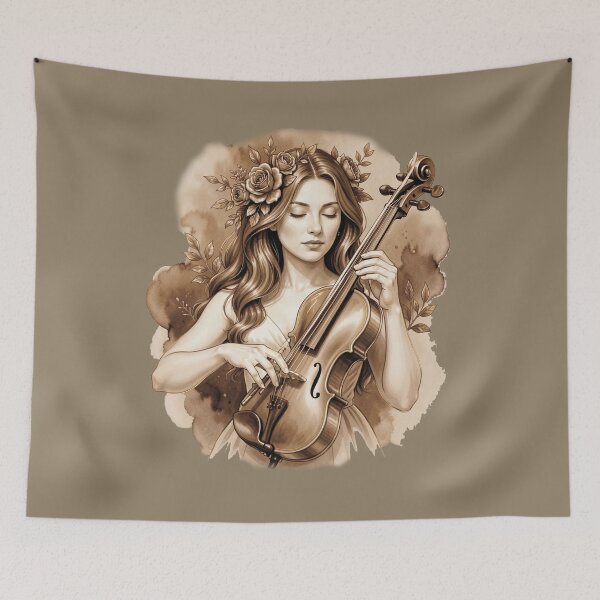 Item preview, Violinist designed and sold by MagelliShop.