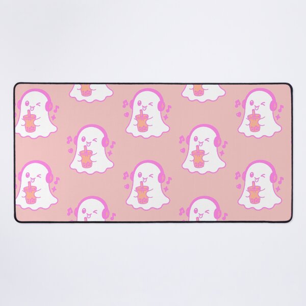 Item preview, Kawaii Ghost Bubble Tea T-Shirt Boba Cute Halloween Pink designed and sold by AstronautMerch.
