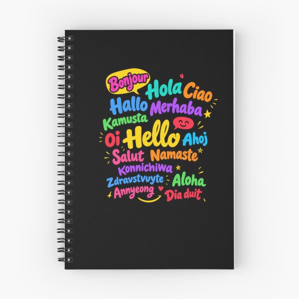 Item preview, Hello World Multilingual Greetings Colorful Language designed and sold by slmfams.