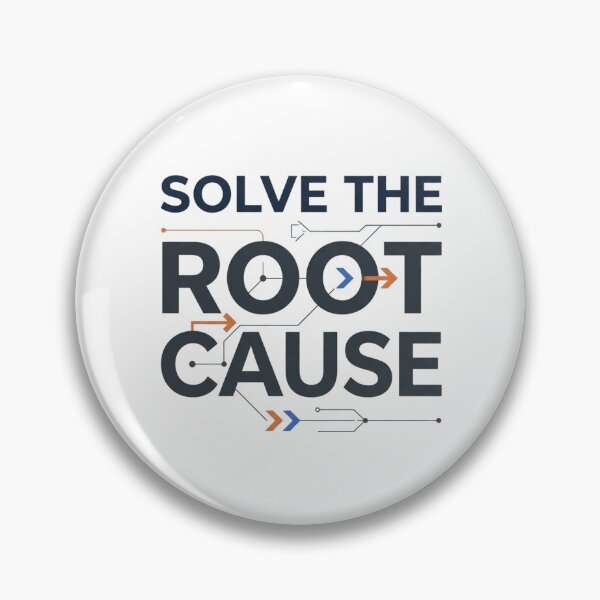 Item preview, Solve the Root Cause Reliability Engineering designed and sold by Amr Darwish Graphic designer.