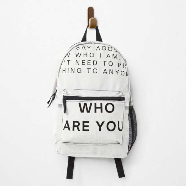 Item preview, Who Are You Self Confidence Motivational Quote designed and sold by Mr besho.